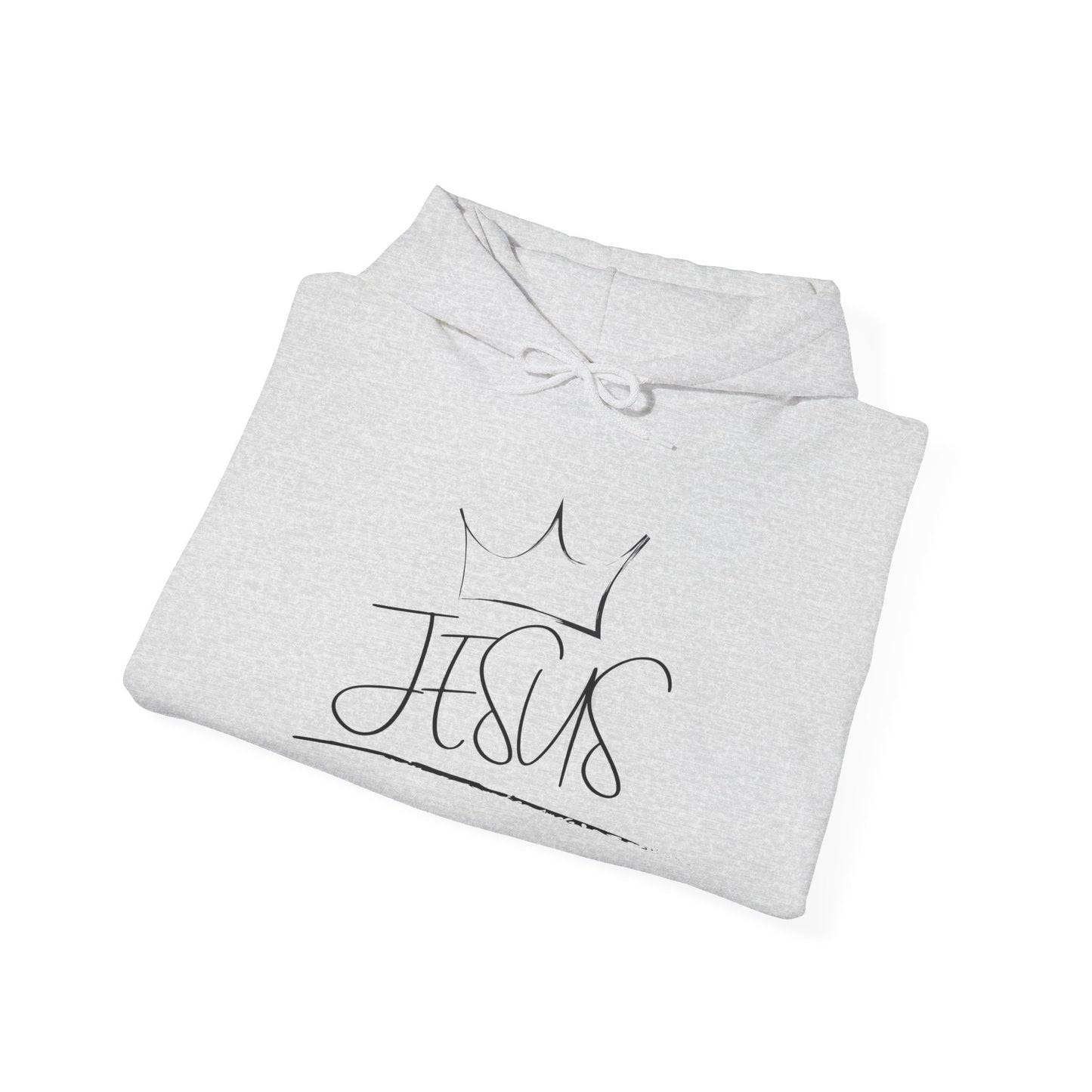 King Jesus Hoodie, Faith Sweatshirt, Religious Gift, Cozy Unisex Sweatshirt, Church Outfit