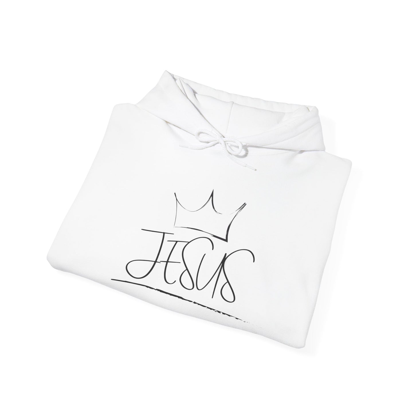 King Jesus Hoodie, Faith Sweatshirt, Religious Gift, Cozy Unisex Sweatshirt, Church Outfit