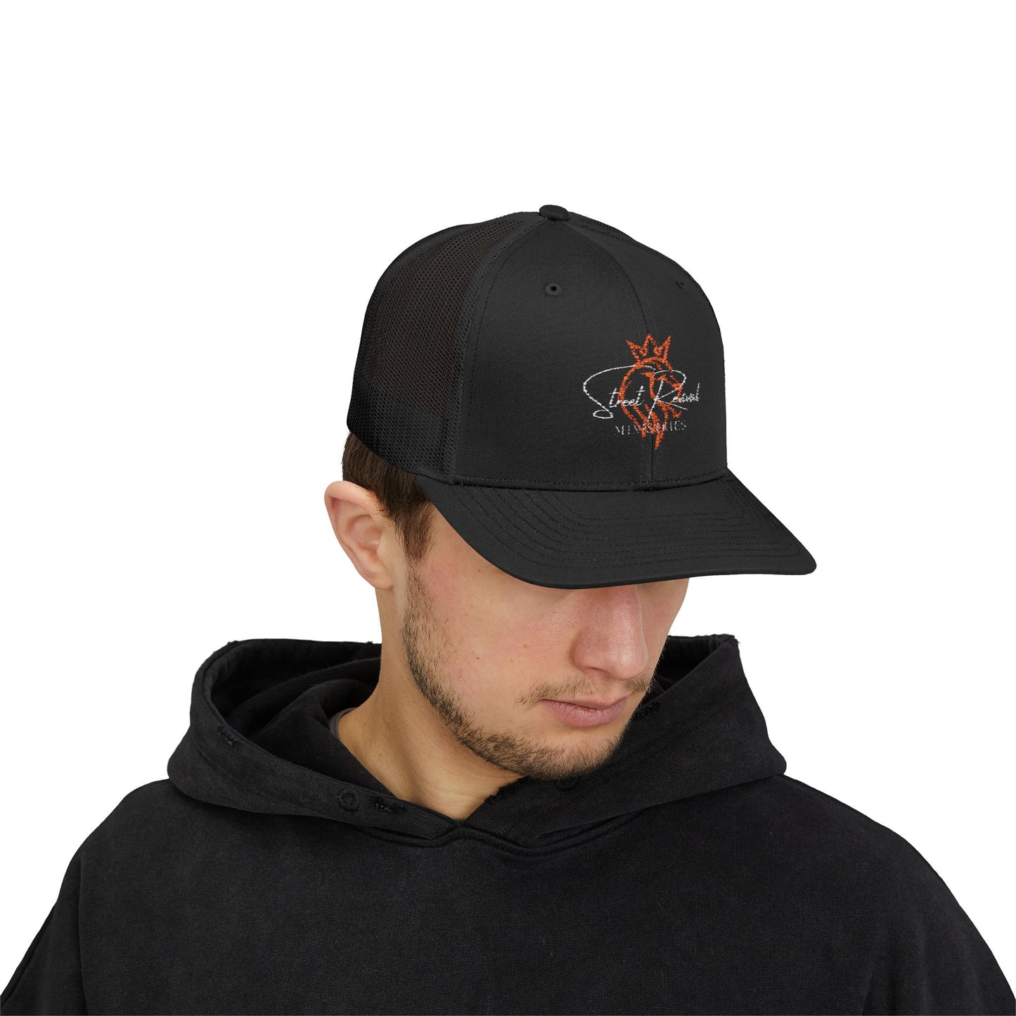 Street Revival Ministries Snapback Trucker Cap with Heart and Crown Design | Perfect Gift for Him or Her, Casual Wear, Festivals, Outdoor Adventures