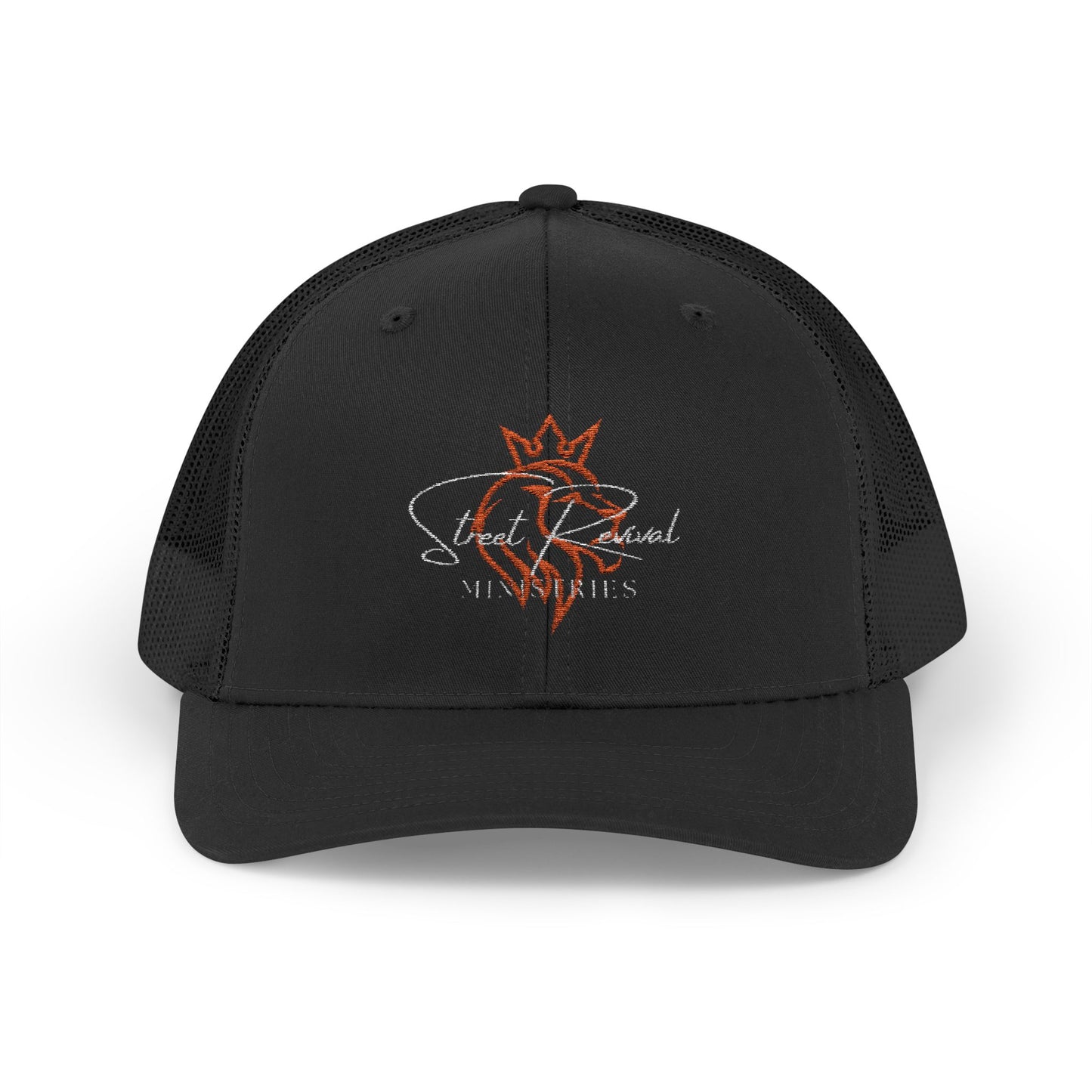 Street Revival Ministries Snapback Trucker Cap with Heart and Crown Design | Perfect Gift for Him or Her, Casual Wear, Festivals, Outdoor Adventures